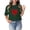 Army Green, variant on TKLPEHG Valentines Day Shirts For Women Crewneck Tshirt Heart Print Graphic Tee Loose Short Sleeve Tshirt Casual Dressy Blouses (Army Green,L)