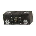 thumbnail image 5 of FVDPWYE Jewelry Storage Box Compact Jewelry Organizer for Brooches Necklaces Wedding Gray, 5 of 9