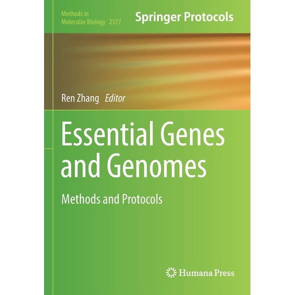 Methods in Molecular Biology Essential Genes and Genomes: Methods and Protocols, Book 2377, (Paperback)