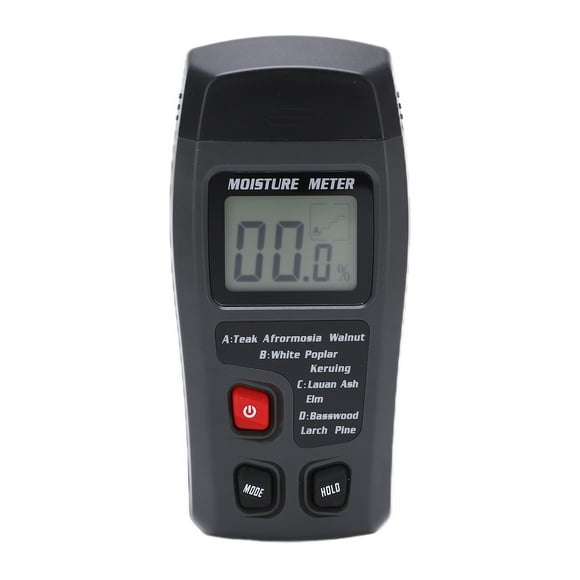 Hygrometer,MT10 Wood Moisture Meter Wood Moisture Meter Wood Humidity Meter Smooth Operation