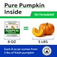 thumbnail image 4 of Pumpkin for Dogs - 8oz Powdered Fiber Supplement and Stool Softener - Treat Diarrhea, Constipation, Upset Stomach, Food Sensitivity - Improve Digestion - Made in USA, 4 of 10