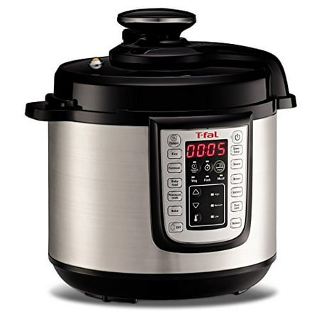 T-fal CY505E51 Rapid Pro 12 in 1 Electric Pressure Cooker, Rice Cooker ...