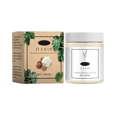 Calming Body Butter, Magnesium Body Butter, Deeply Moisturizes Skin, Keep Soft Smooth, Suitable For All Skin Types (2 Bottle)