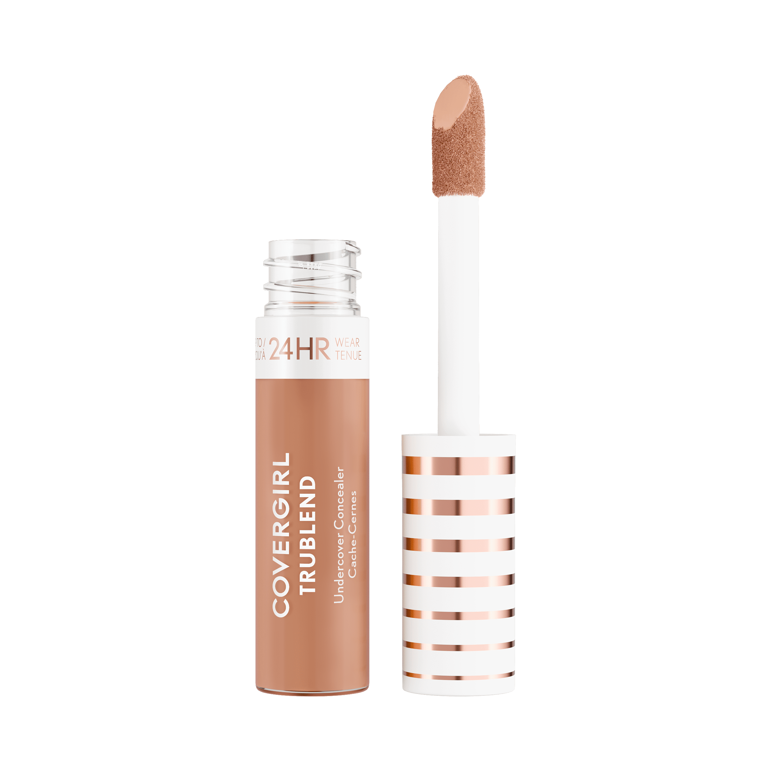 (2 pack) COVERGIRL TruBlend Undercover Concealer, Perfect Beige, 0.33 oz (Packaging May Vary)