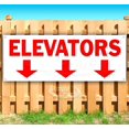 thumbnail image 1 of Elevators 13 oz Vinyl Banner With Metal Grommets, 1 of 4