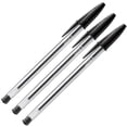 thumbnail image 3 of Bolígrafo Bic Cristal Punto Mediano Color Negro 3 piezas, 3 of 4