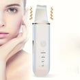 thumbnail image 2 of BYXAS Skin Scrubber Face Skin Spatula Facial Scrubber Spatula for Deep Cleansing Blackhead Remover Pore Cleaner with 4 Modes (White), 2 of 6