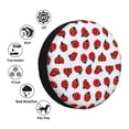 thumbnail image 4 of Easygdp Ladybug On Blue Stripes Wheel Cover,Spare Tire Cover,4-17in Spare Tire Cover Universal Fit for Trailer, Car, Truck, SUV, Jeep-17 inch, 4 of 6