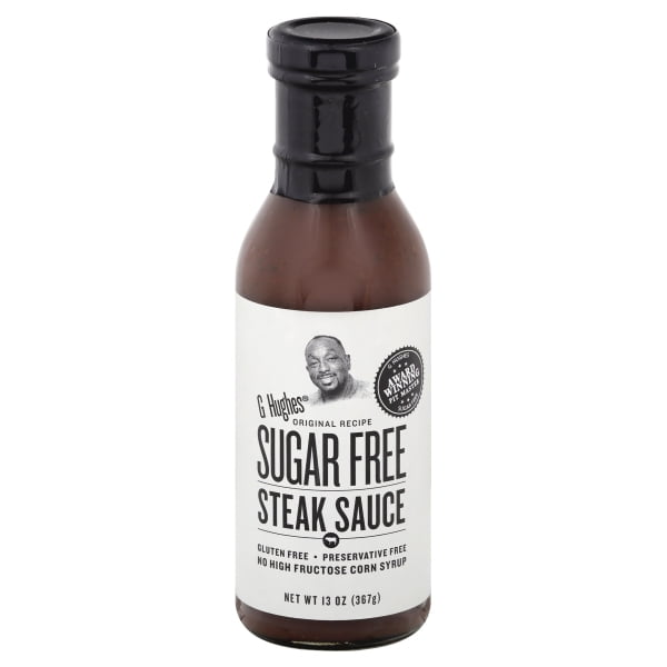 G. Hughes Gluten Free Sugar Free Steak Sauce, 13 oz