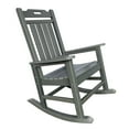 thumbnail image 3 of RESINTEAK New Classic Outdoor Rocking Chair Grey, 3 of 5