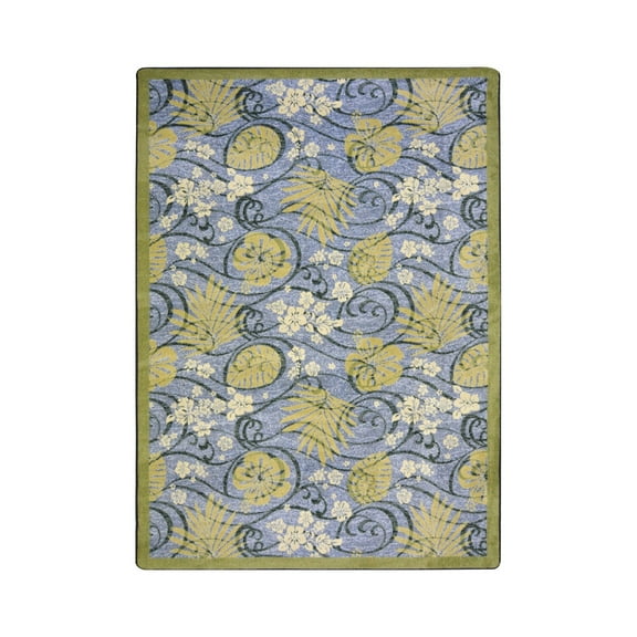 Trade Winds 7'8" x 10'9" Area Rug In Color Dusk