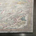 thumbnail image 3 of SAFAVIEH Mystique Whitaker Overdyed Polyester Runner Rug, Grey/Light Blue, 2'3" x 8', 3 of 7