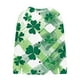 thumbnail image 4 of Cárdigan informal de punto con estampado del Día de San Patricio para mujer, abrigo con botones, 4 of 5