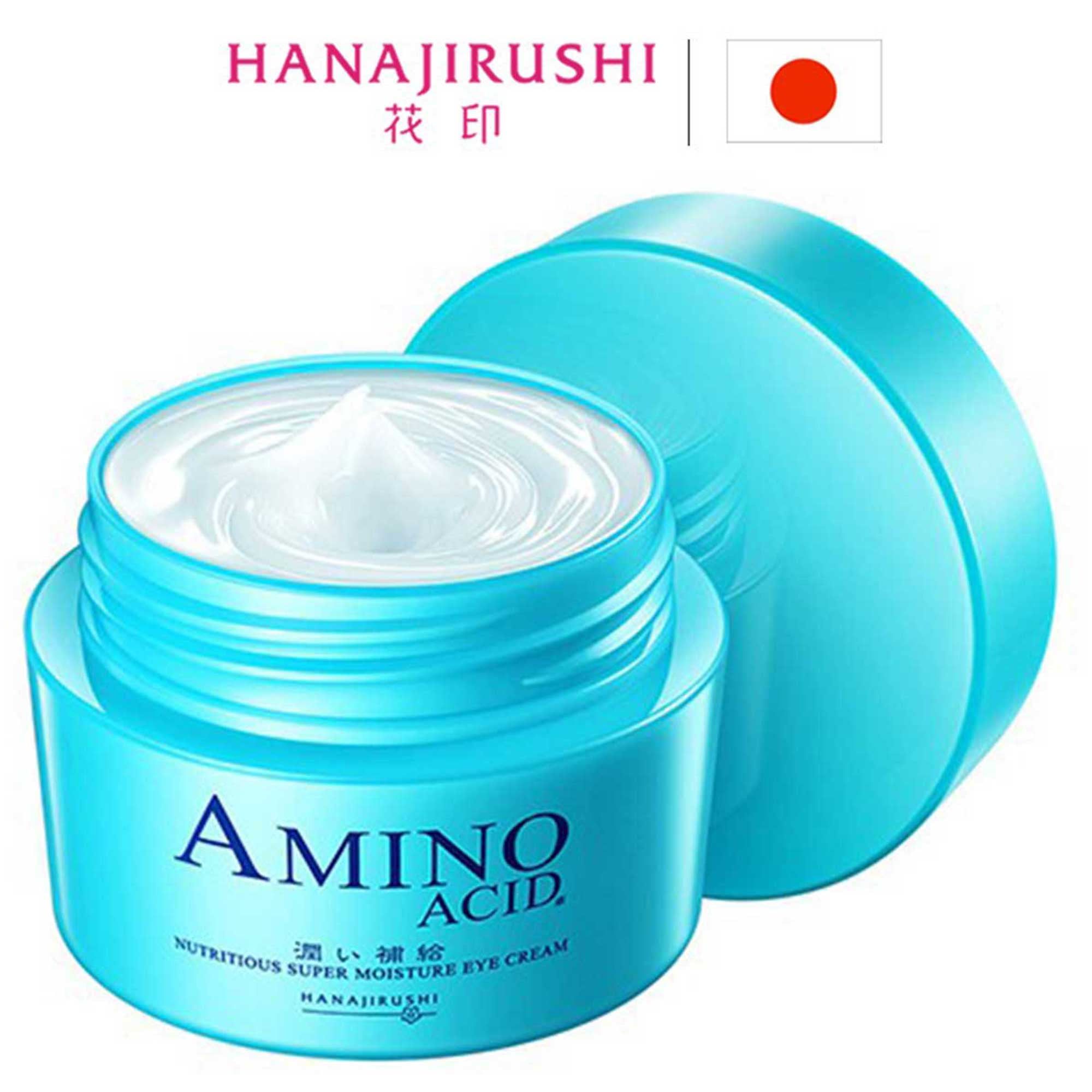 HANAJIRUSHI Eye Cream for Dark Circles and Puffiness Anti Aging with