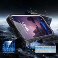 thumbnail image 3 of Waterproof Case for iPhone 17 [Built-in Screen Protector & Camera Protector][Compatible with MagSafe][Full Body Shockproof][IP68 Waterproof][Dustproof] Phone Case 6.3", 3 of 7