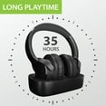 thumbnail image 3 of Avantree Ensemble - Wireless Headphones for TV Watching, 35hrs Playtime, Compatible with All TVs, 3 of 7