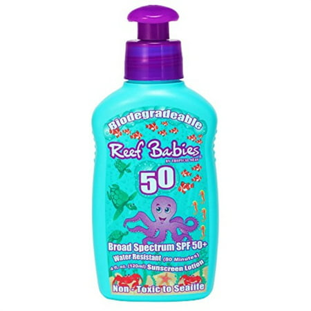 reef safe biodegradable waterproof spf 50+ babies, kids, (Best Waterproof Sunscreen For Kids)