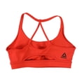 thumbnail image 2 of Reebok Womens Workout Ready Tri-Back Sports Bra canred XS, 2 of 2