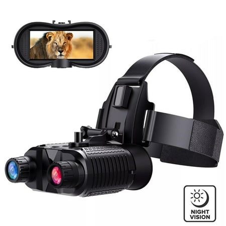 Head-Mounted Night Vision Goggles Rechargeable 1312FT IR Night Vision Binoculars