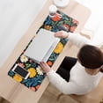 thumbnail image 3 of Long Mouse Pads for Desk,Pioneer Flower Floral Print Pattern Desk Mats on Top Of Desks, Desk Mouse Pad Extra Large with 3mm Non-Slip Base and Stitched Edge for Gaming,Office,Work,Home 31.5"x11.8", 3 of 6