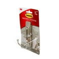 thumbnail image 3 of Command™ Large Brushed Nickel Double Hook, 17036BN-EF, 1 hook, 1 strip, 3 of 9