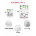 thumbnail image 7 of Spring Kitchen Dish Towels for Drying Dishes Set of 3, Bicycles Botanical Leaves Rose Colorful Stripes Waffle Weave Microfiber Hand Tea Bathroom Towels Quick Dry & Absorbent Towel 15.7x23.6, 7 of 7