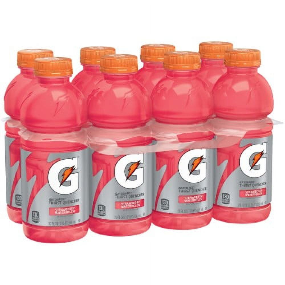 Gatorade Thirst Quencher Pink Strawberry Watermelon Electrolyte