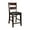 Cherry+Wood+Dining Room, variant on LHYY Cherry Finish Classic Style Set of 2 Side Chairs Mango Veneer Faux Leather Upholstered Transitional Dining Furniture