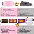 thumbnail image 6 of Oggfader Portable Heating Pad New Menstruation Tool Menstruation Hot Compress Girl's Abdomen Nursing Heating Pad Warming Belt pink, 6 of 7