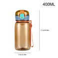 thumbnail image 4 of Botella de agua a prueba de fugas Moyic 400ML Naranja, 4 of 6