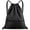 Black, variant on Drawstring Backpack Bag for Men Women, Waterproof Gym Drawstring Bag Back Sack with Zip Pocket