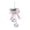 White, variant on Christmas Vintage Bells with Bow Christmas Tree Ornaments 4" H Decorative Bells with Bow and Jute Hanging Rope for Christmas Door Home Garden Decor DIY Craft