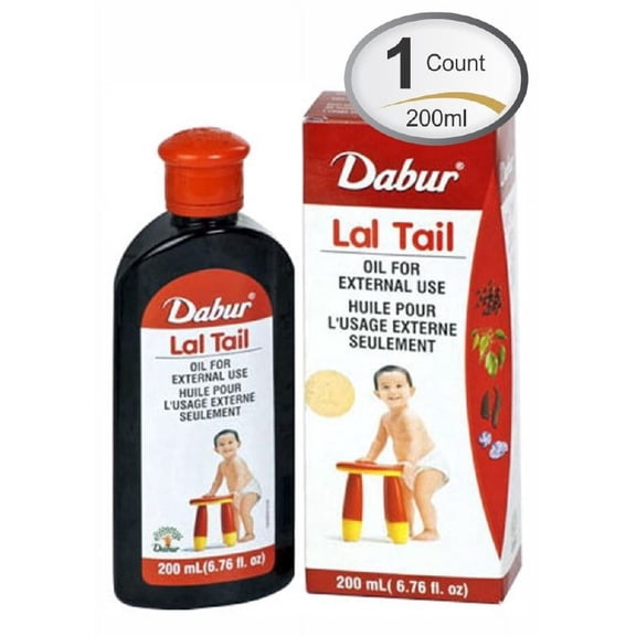 Dabur Lal Tail (Oil) Ayurvedic Baby Massage Oil 200ml