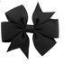 thumbnail image 3 of 5 different colors Girls' Classic Hair Bow with Plain Wrap Center on a Hair Clip, Handmade, Small Sized Bow, 3 of 5