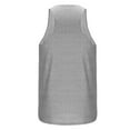 thumbnail image 6 of Wyobmus Mens Racerback Tank Tops Solid Color Workout A-Shirt Tanks Casual Loose Fit Sleeveless Gym Fitness Shirts M-3X Gray, 6 of 6