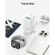 thumbnail image 2 of TROND Extensión con Enchufe Giratorio 360°, 3 Tomas AC, Cargador USB-C PD 20W, Adaptador de Pared US, 2 of 7