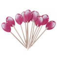 thumbnail image 3 of 2x24 Piezas Globo Cupcake Toppers Para Luau Cumpleaños 2 piezas Yuyangstore Topper de pastel de cumpleaños, 3 of 7