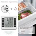 thumbnail image 5 of unique Wireless Refrigerator Thermometer Digital Freezer Thermometer Temperature Monitor with 2 Sensors for Indoor Outdoor, 5 of 5