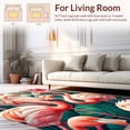 thumbnail image 2 of ODIKA 5'x7' Machine Washable Non-Slip Area Rug, Playful Striped Beachy Theme High Traffic Rug, Pink, 33511, 2 of 7