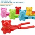 thumbnail image 5 of Herramienta para hacer bolas de nieve con forma de oso para hacer bolas de nieve, herramienta para hacer bolas de nieve con forma de clip, herramienta para hacer bolas (rosa+amarillo, grande), 5 of 5