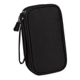 thumbnail image 4 of Organizador de cables de viaje, accesorios tecnológicos, bolsa organizadora para cargador, banco de energía Pequeño negro, 4 of 9