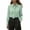 #05 Mint Green 【One to Wear, One to Wash, One to Spare.】, variant on Women's Solid Color Casual Long Sleeve Lapel Collar Shirt Blouse Top for Business Casual Work Office Vacation Travel Fashion Essential Gift for Ladies | CSEONE,Army Green XL