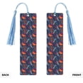 thumbnail image 2 of Kdxio Tropical Flower Print Metal Tassel Bookmarks,Perfect Gift for Art Lovers and Bookworms Metal Bookmarks for Women, 2 of 8