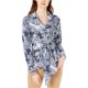 thumbnail image 1 of Tommy Hilfiger Blusa tipo túnica estampada con lazo en la cintura para mujer, azul, grande Tommy Hilfiger Sayo, 1 of 1