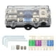 thumbnail image 4 of Kit de bloque de distribución con fusibles y portafusibles para accesorios automotrices, caja de fusibles 2 vías, 4 of 9