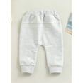 thumbnail image 3 of Baby Boys Pants Infant Cotton Harem Pants Toddler Active Joggers Pants Casual Athletic Trousers Solid Pocket Bottoms, 3 of 7