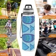 thumbnail image 6 of Motivational Water Bottle 32 oz with Straw, BPA Free Reusable Fitness Sport Bottle Perfect for Travel, School, Outdoors, and Gym Six Little Fish, 6 of 6