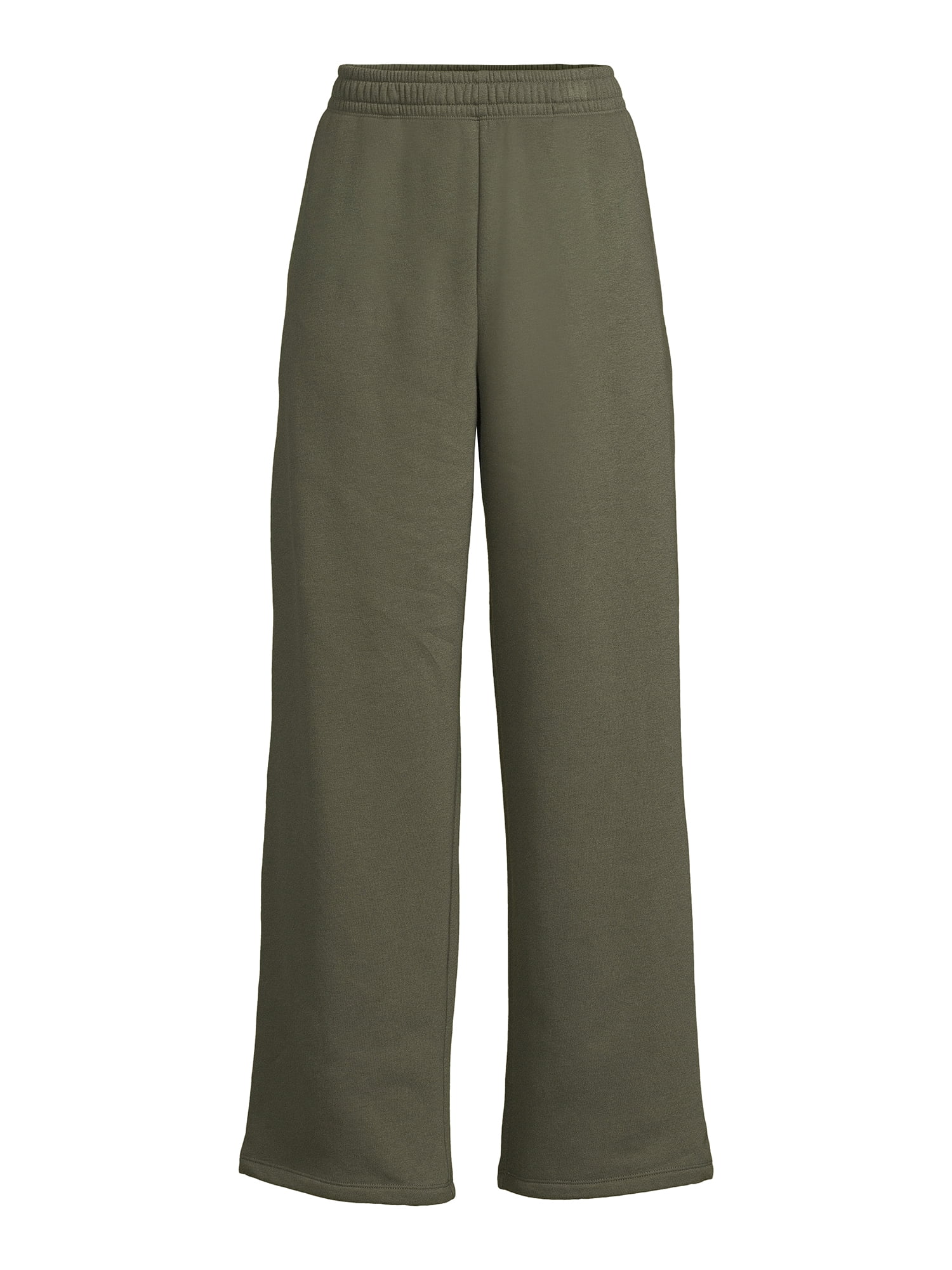 No Boundaries Juniors' Wide Leg Fleece Pants