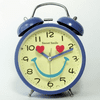 SAYTAY 4 inchs Bedroom Alarm Clock, Smiley Alarm Clock , Student Home Decoration Desktop Clock