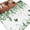 Green, variant on Green Spring Botanical Area Rugs 5'x7', Washable Small Throw Rugs for Laundry Room Playroom, Weeping Eucalyptus Butterfly Indoor Outdoor Rug Non-Slip Low Pile Carpet Runner Reversible Floor Mats